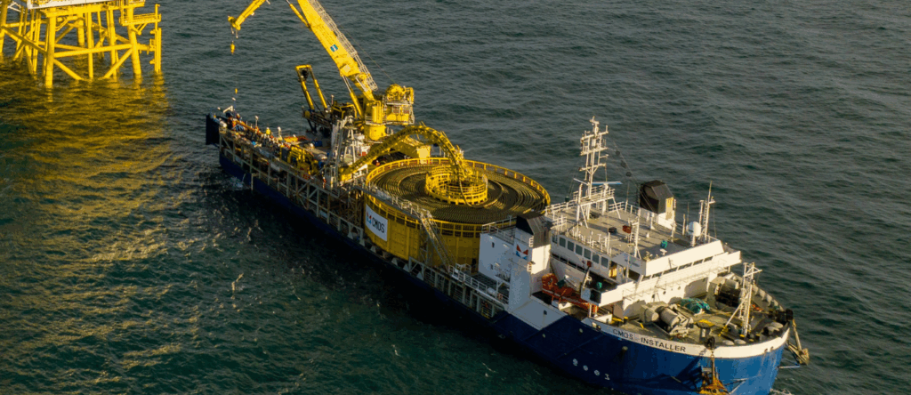 Inch Cape Export Cable completed by Enshore Subsea